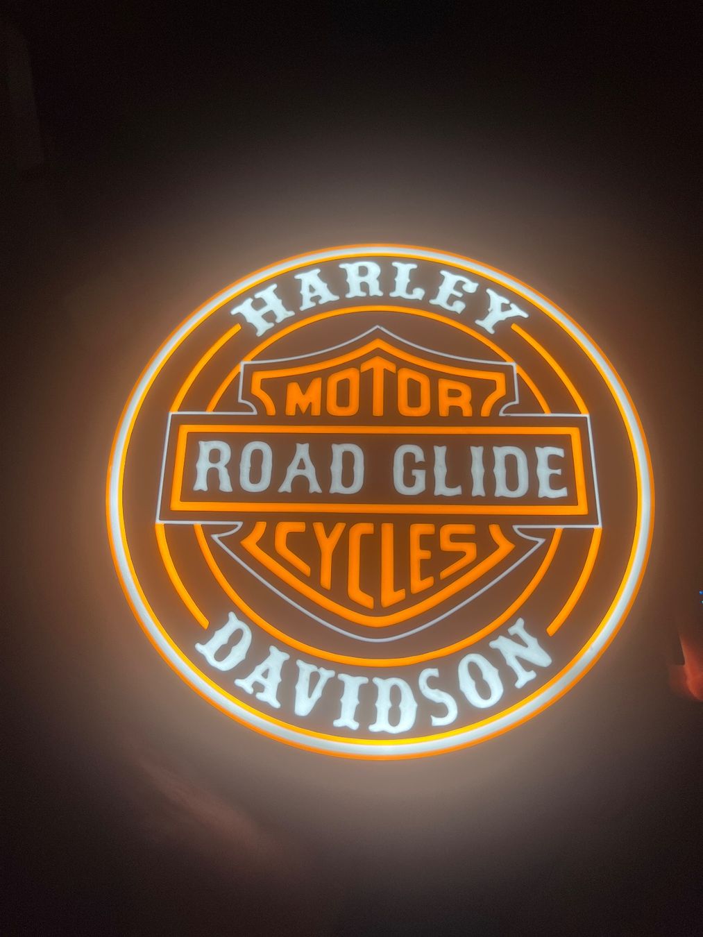 Lampes: Lampe décoration LightBox Harley Davidson – Neuf (Voir description) à Noville par Berlusconi55 2