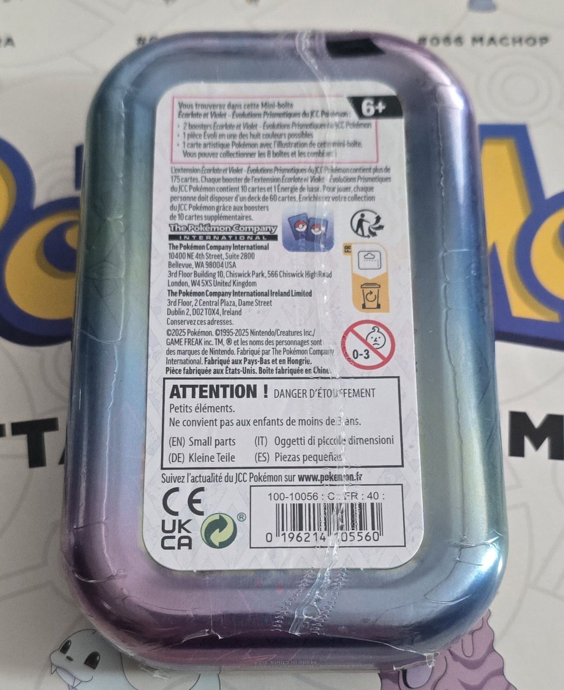 Pokémon Carte collezionabili: Pokémon Évolutions Prismatiques Mini Tin Noctali - FR – Nuovo e nell'imballaggio originale da Chailly-Montreux venduto da TCG_Games_Swiss 1
