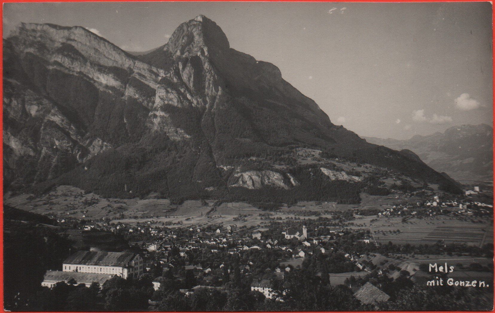 Cartes postales: MELS mit Gonzen – D'occasion à Jona par philajona
