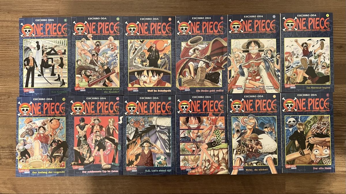 Comics: One Piece Bücher D 1-12 – Gebraucht aus Villmergen von rob_n572 3