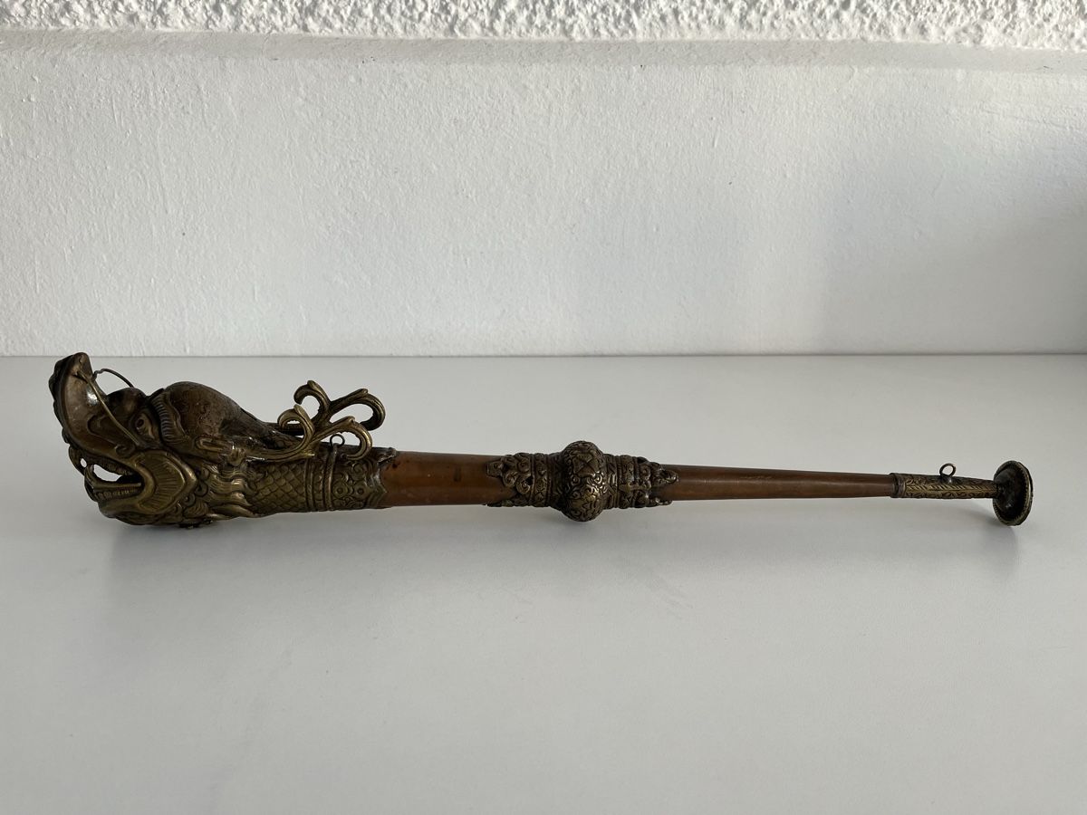 Tutte le decorazioni: Drachenkopf Trompete Tibet / Kupfer,Messing – Usato da Wetzikon ZH venduto da seli03