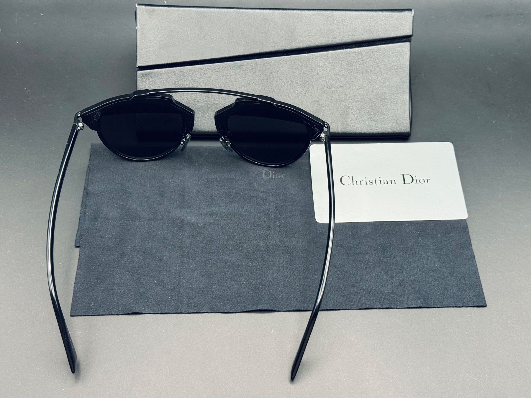 Dior Occhiali & Lenti: Dior So Real Black Sunglass – Usato da Meisterschwanden venduto da Nandda 3