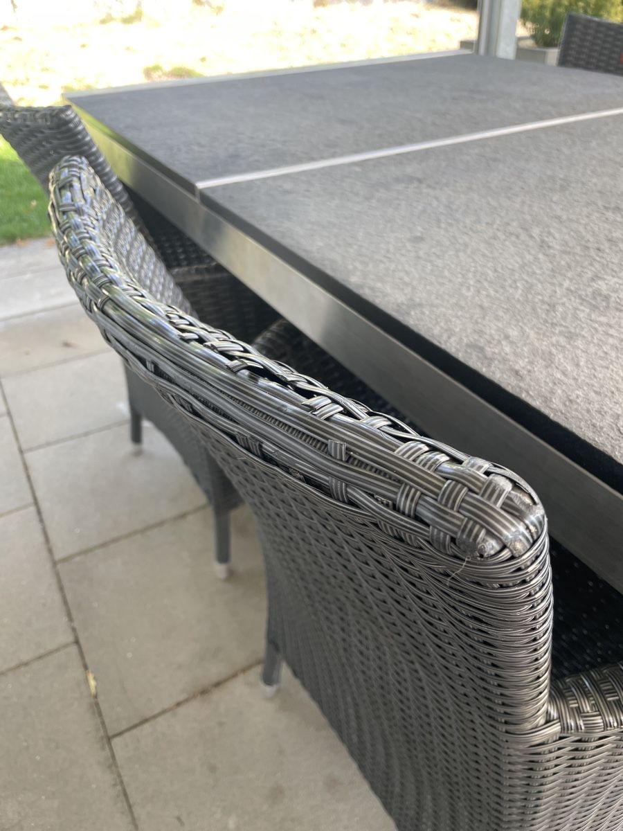 Tables: Gartentisch mit Stühlen, gebrauchter Zustand – D'occasion à Sarmenstorf par haiw 5
