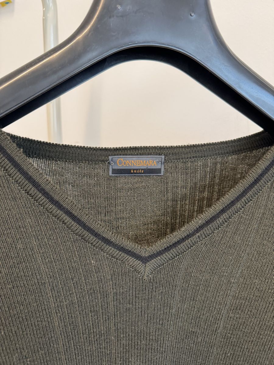 Maglioni & Felpe: Connemara Knits Merino Pullover Olive XXL Wolle – Nuovo e nell'imballaggio originale da Effretikon venduto da rus_2l2p 4