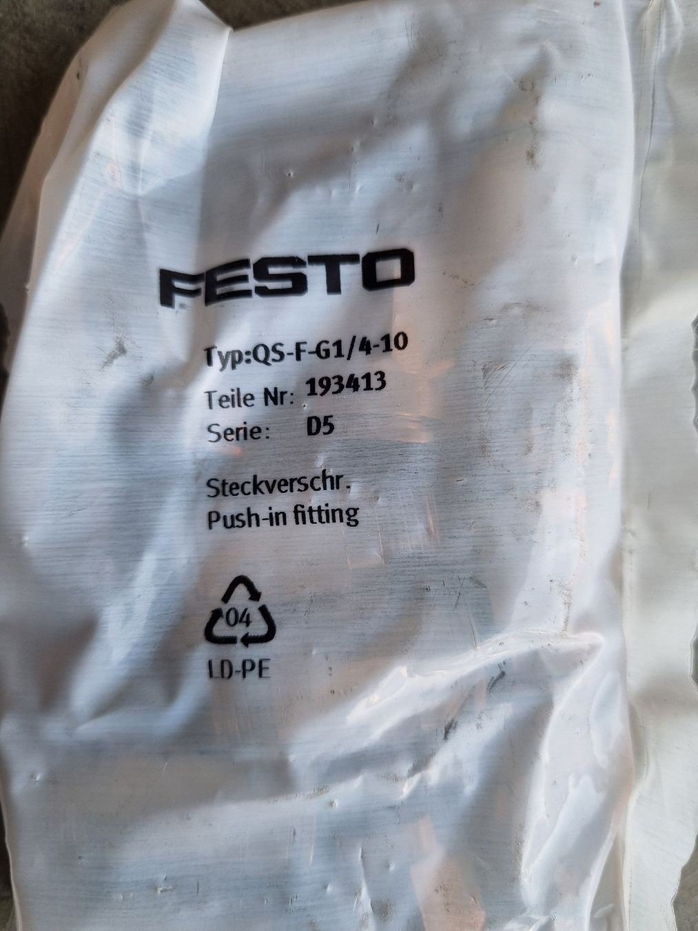 Festo Altro per industria metallurgica: FESTO Verschraubungen – Nuovo e nell'imballaggio originale da Bühl BE venduto da Cheep03 7