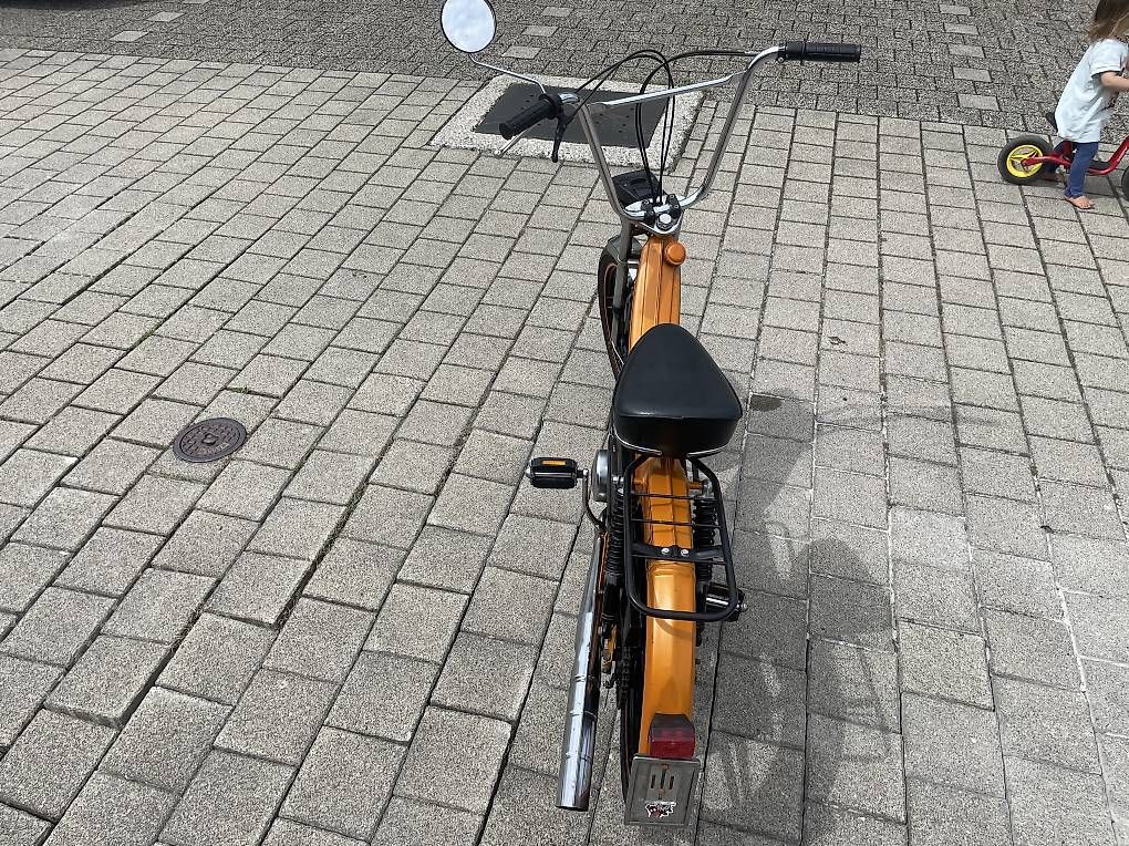 Puch Ciclomotori: Puch Maxi S in Orange mit mutching Numbers – Usato da Eschenbach SG venduto da Manu_89_w 4