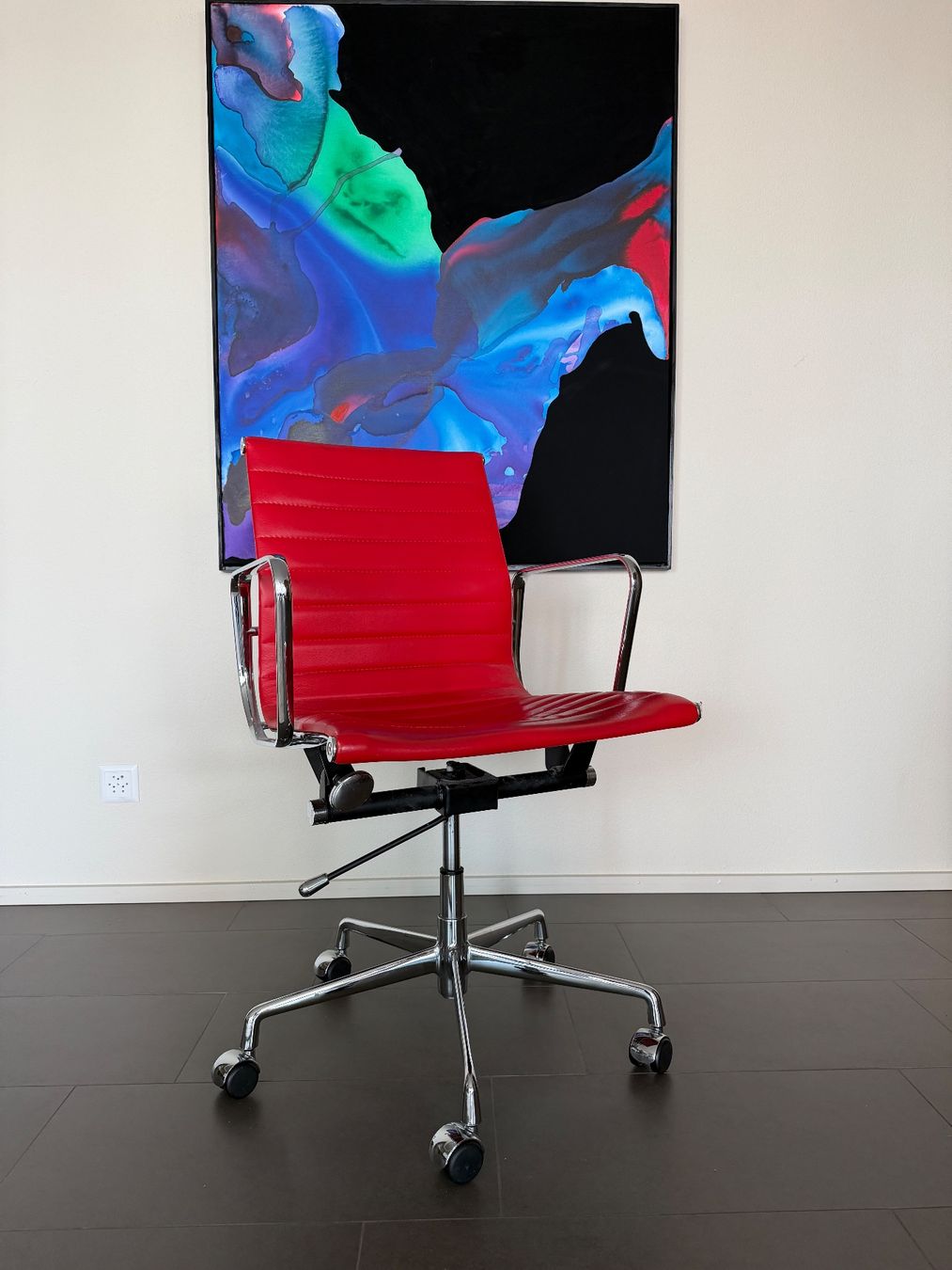 Eames Sedie: Charles Eames Bürostuhl Rot, Replica – Usato da Zug venduto da guuruu11 3
