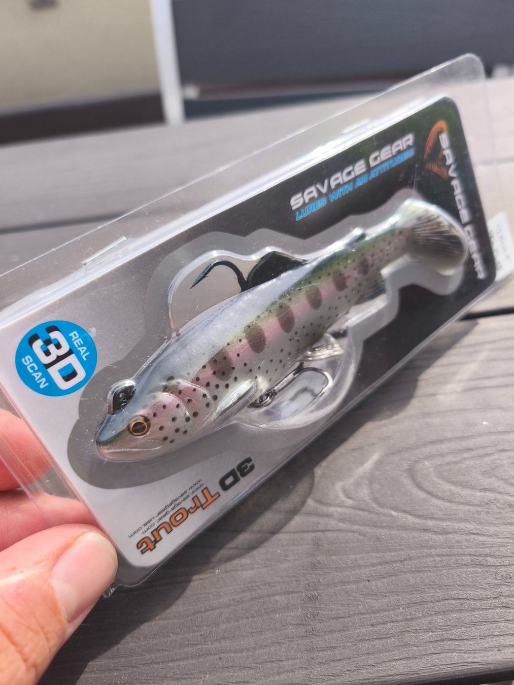 Savage Gear Köder: Savage Gear 3D Rattle Trout – Neu und originalverpackt aus Sarnen von sebalant