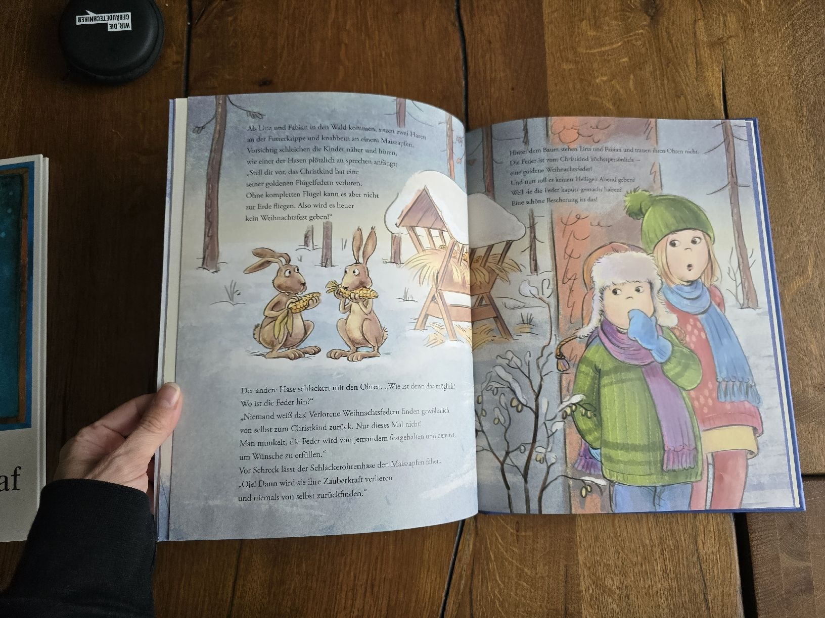 Bücher: Kinderbuch Die goldene Weihnachtsfeder  – Gebraucht aus Wittenbach von Tigerlili 8