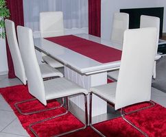6 Stühle Kunstleder