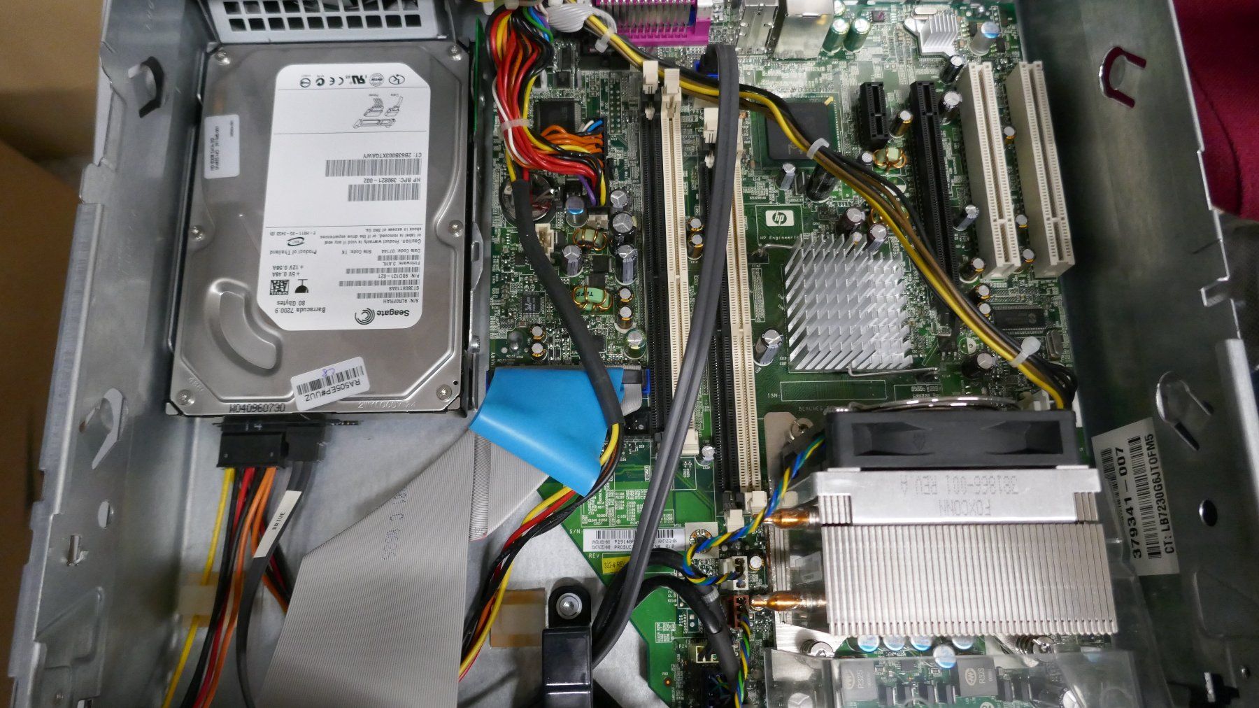Hewlett Packard PC: HP Compaq DC7600 Small Form Factor PC – Usato da Wenslingen venduto da FairlightCMI 2