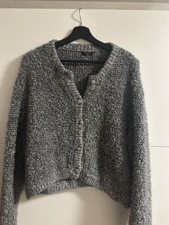 Massimo Dutti Strickjacke, Grau, Grösse L ( M) Top Zustand!
