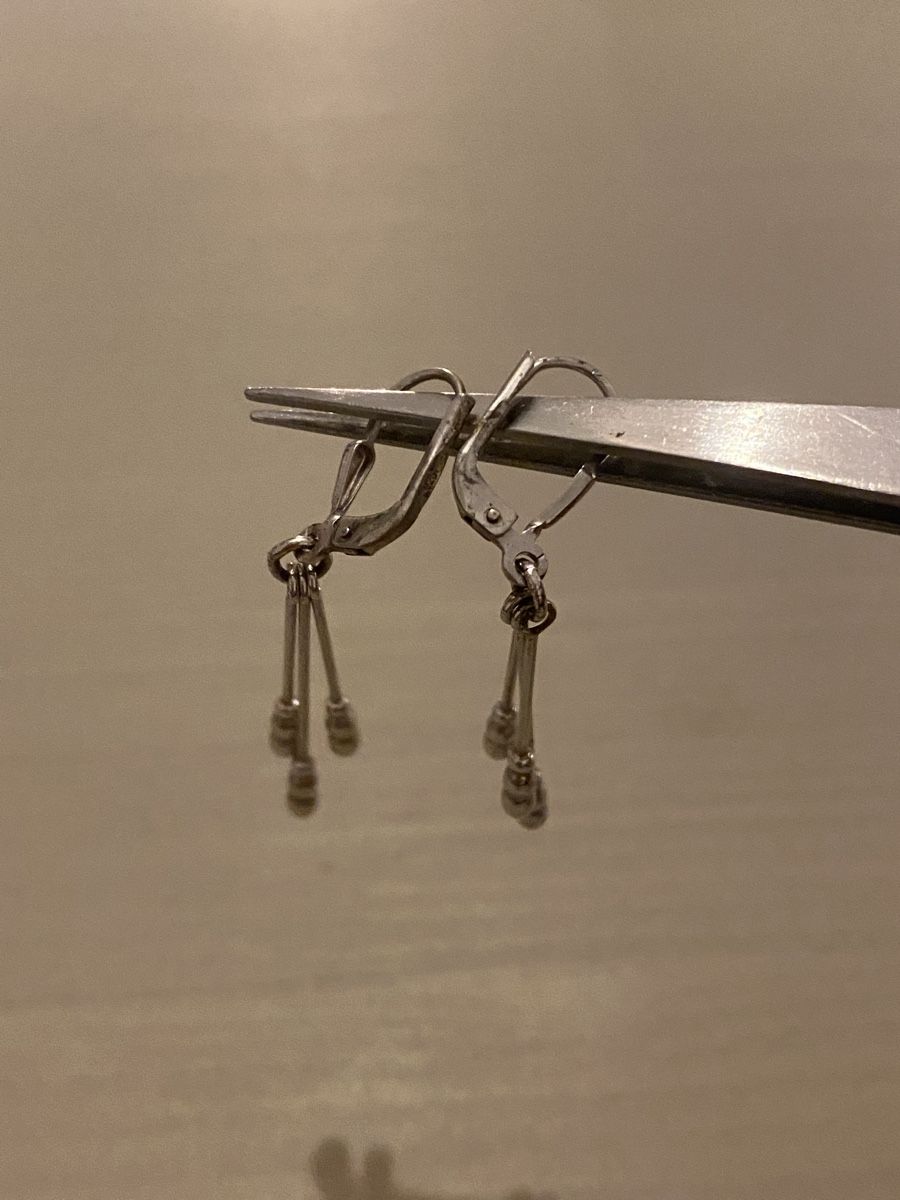 Ohrringe & -stecker: Unisex Ohrringe Sterlingsilber 925 – Gebraucht aus Birr von Vintage-Liebhaber