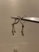Unisex Ohrringe Sterlingsilber 925
