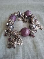 Bracelet fantaisie bohème à charms tortue