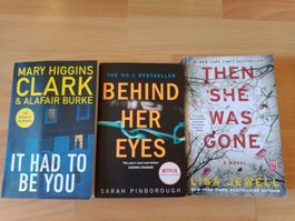 Mary Higgins Clark Lisa Jewell Sarah Pinborough Thriller