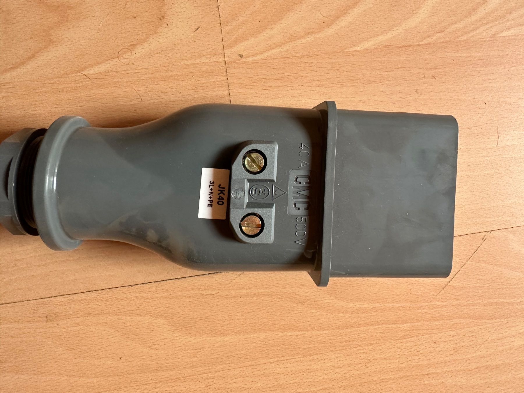 Spine: Stecker J 40 5 Polig CMC NEU – Usato da Huttwil venduto da Bolpa