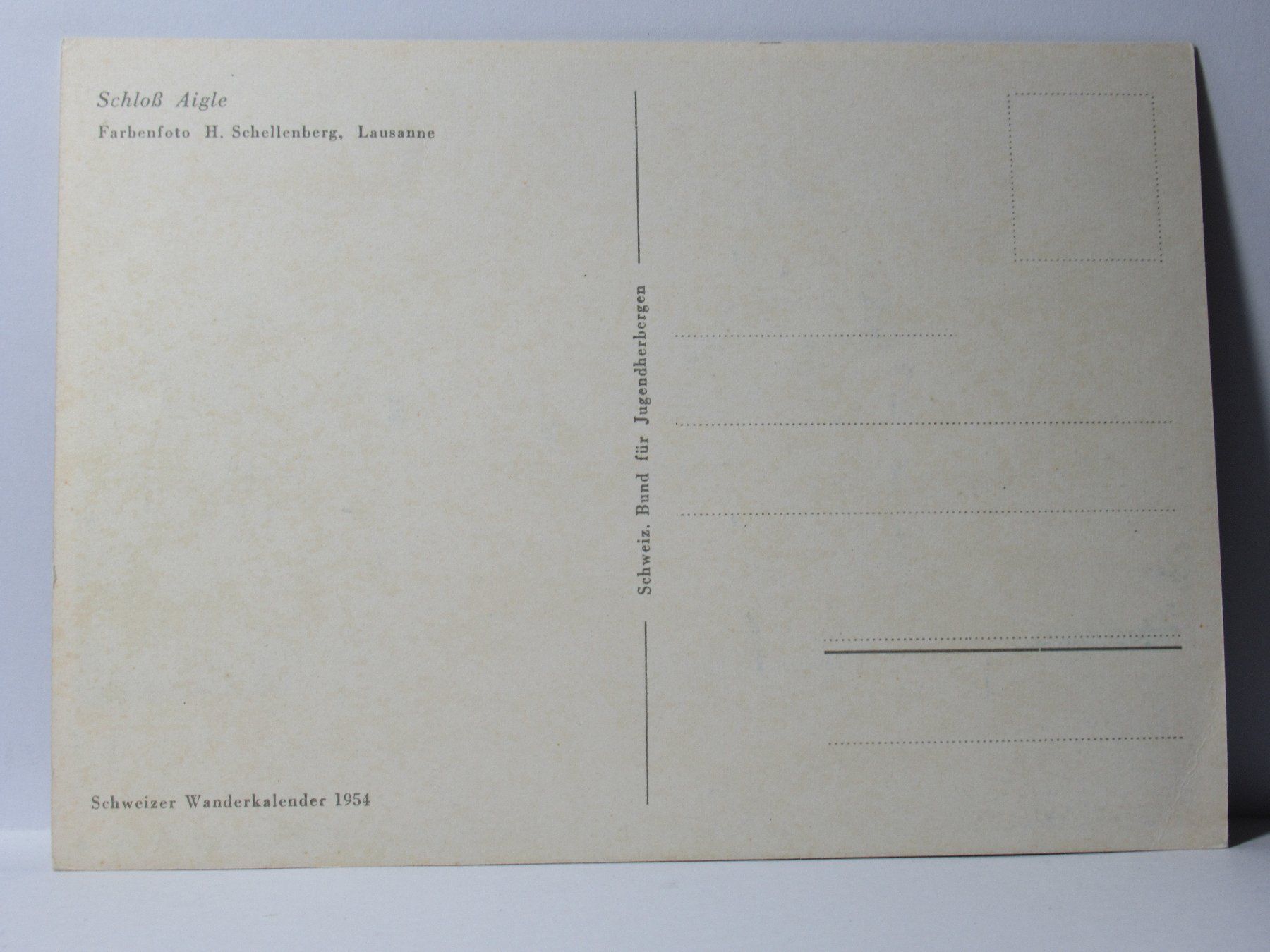 Ansichtskarten: Schloss Aigle – Neu (gemäss Beschreibung) aus Grenchen von Bluemchen1900 1