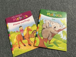 2 neu Malbücher 