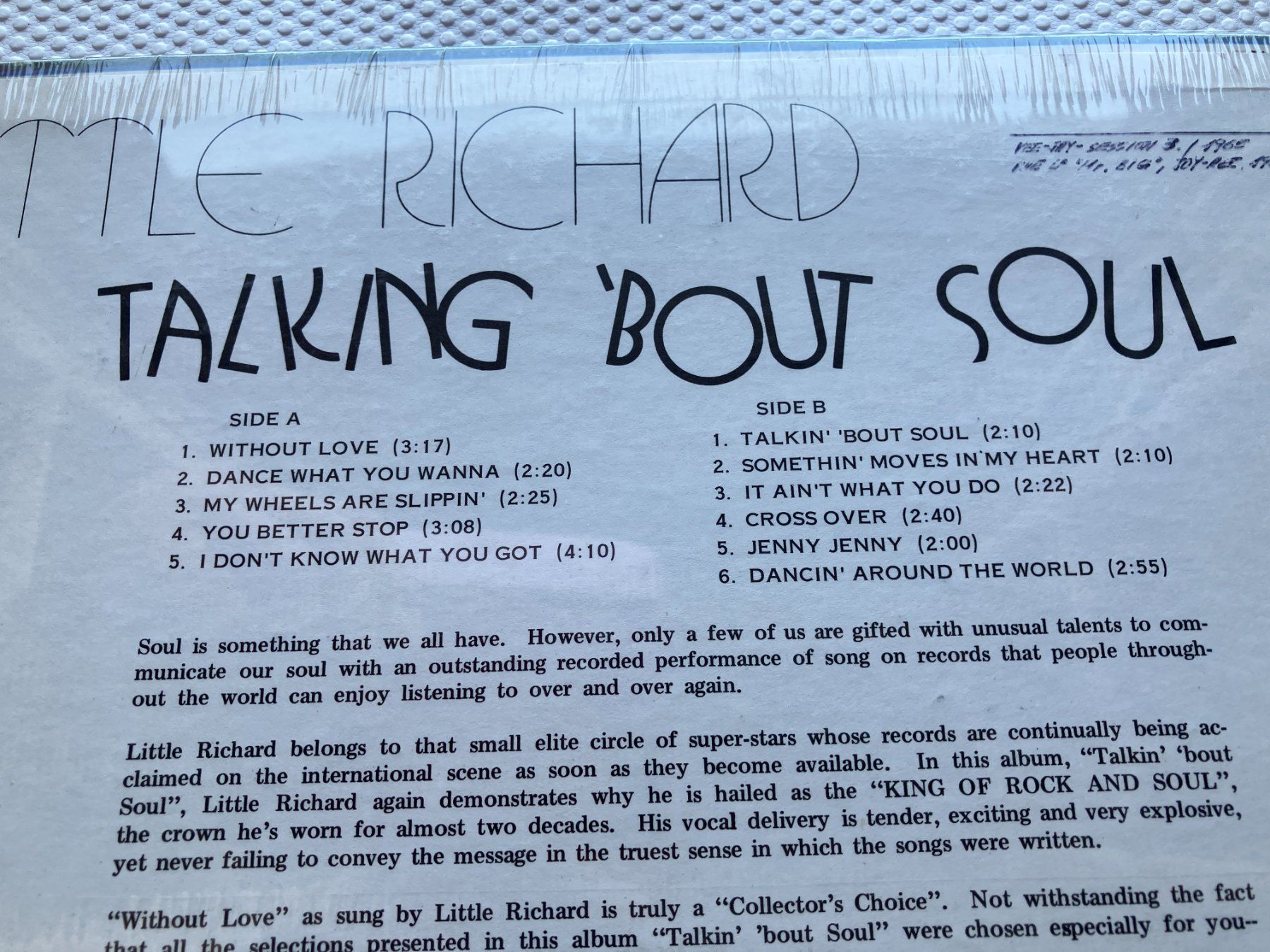 Dischi in vinile: Little Richard – Nuovo e nell'imballaggio originale da Aarwangen venduto da Jukebox3 4