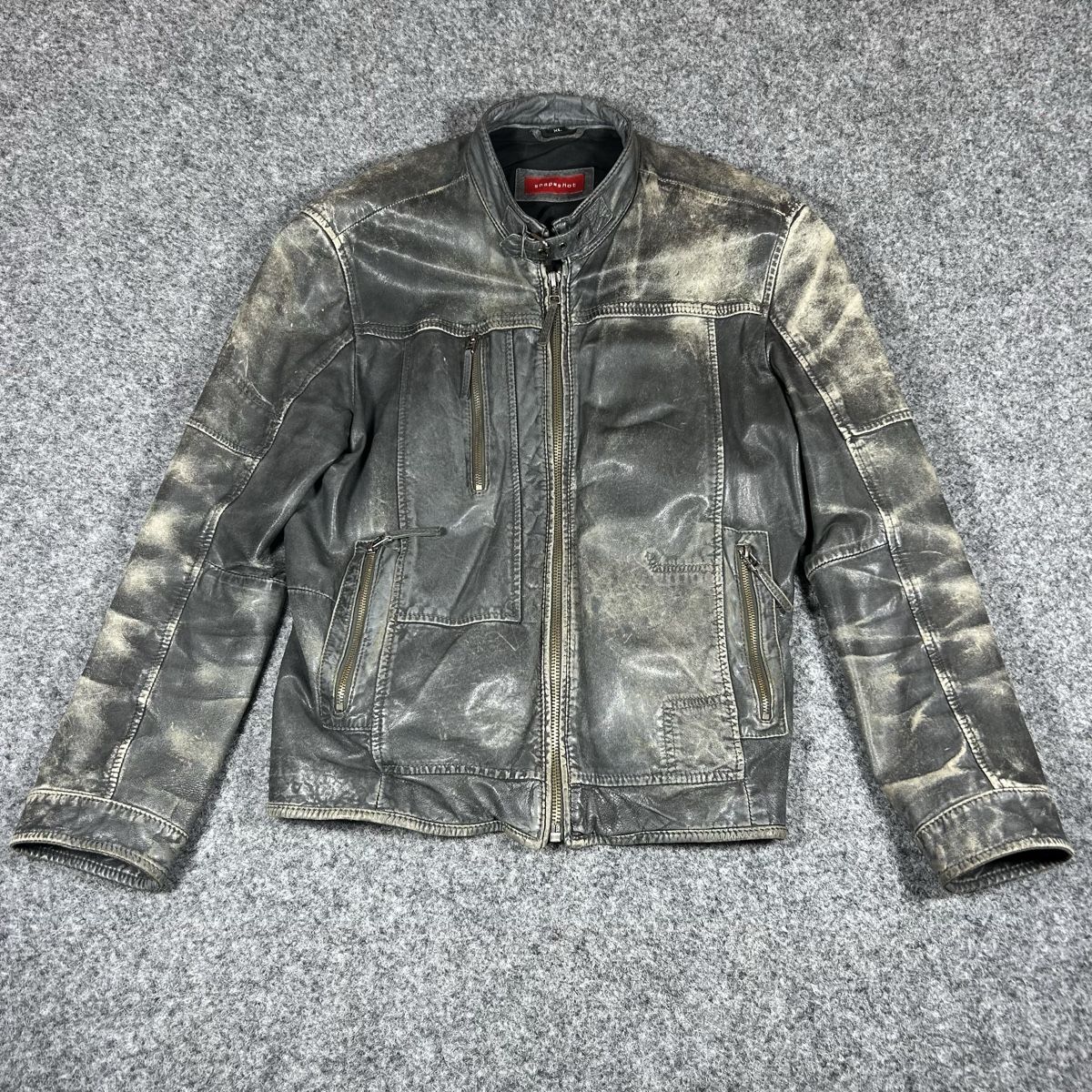 Giacche: Snapshot leather jacket  – Usato da La Sagne NE venduto da Matlasape
