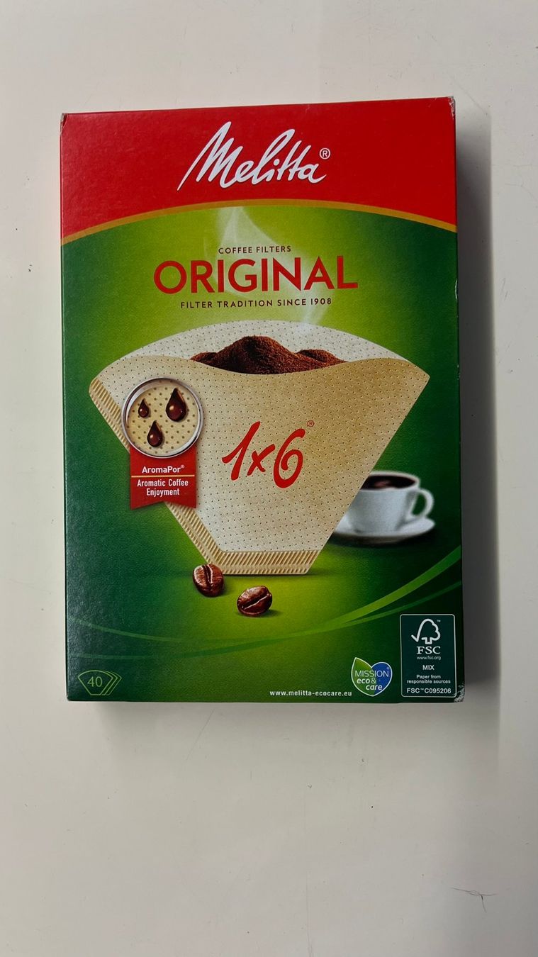 Sonstiges für Haushalt & Wohnen: Melitta Kaffeefilter 12x – Neu und originalverpackt aus Trimbach von Tripoli_Trimbach