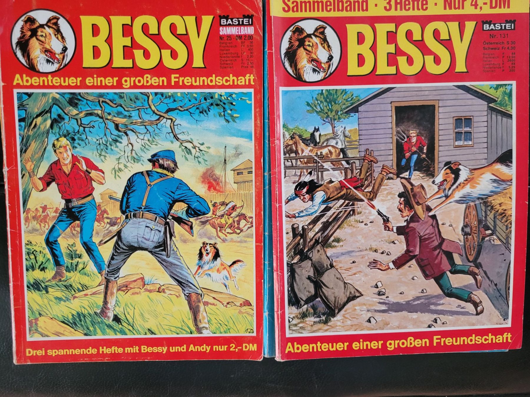 Comics: 7 x BESSY Sammelbände Konvolut – Gebraucht aus Nürensdorf von spartacus64 3