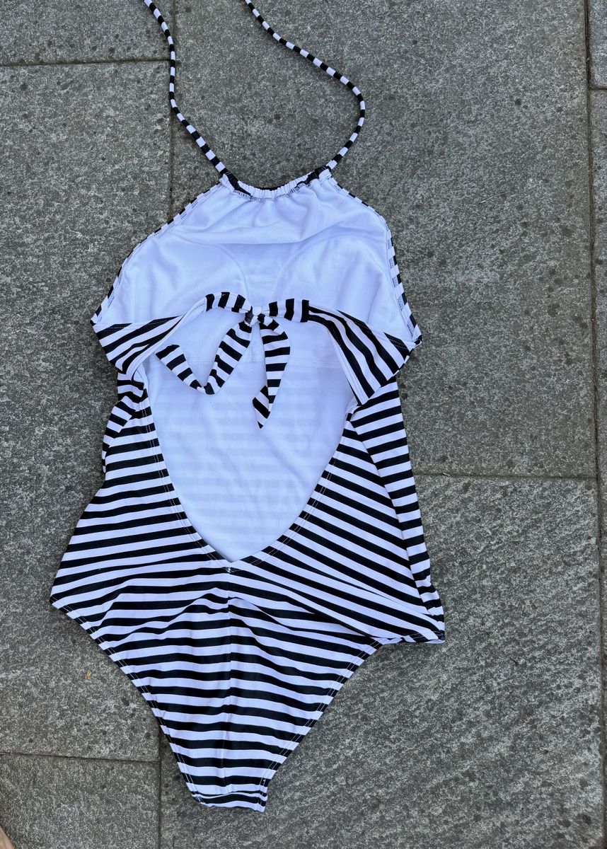 Roxy Costumi da bagno & Bikini: Badeanzug Damen ROXY gestreift L neu! – Nuovo (secondo la descrizione) da Lyss venduto da Landleben0 1