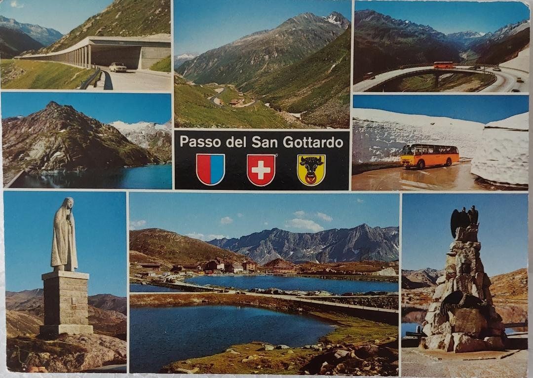 Cartoline postali: SAN GOTTHARDO – Usato da Delémont venduto da Domdom1