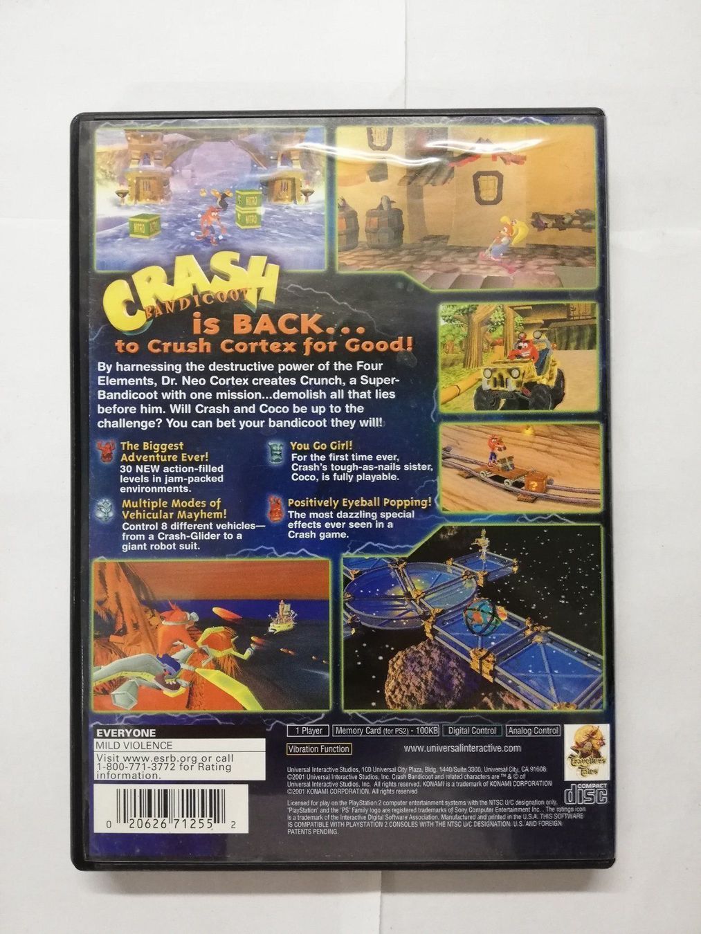 Sony Spiele: Crash Wrath of Vortex / NTSC-U / PS2 – Gebraucht aus St. Gallen von zorro_dc 1