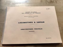 Chemin de Fer Francais Locomotives a Vapeur