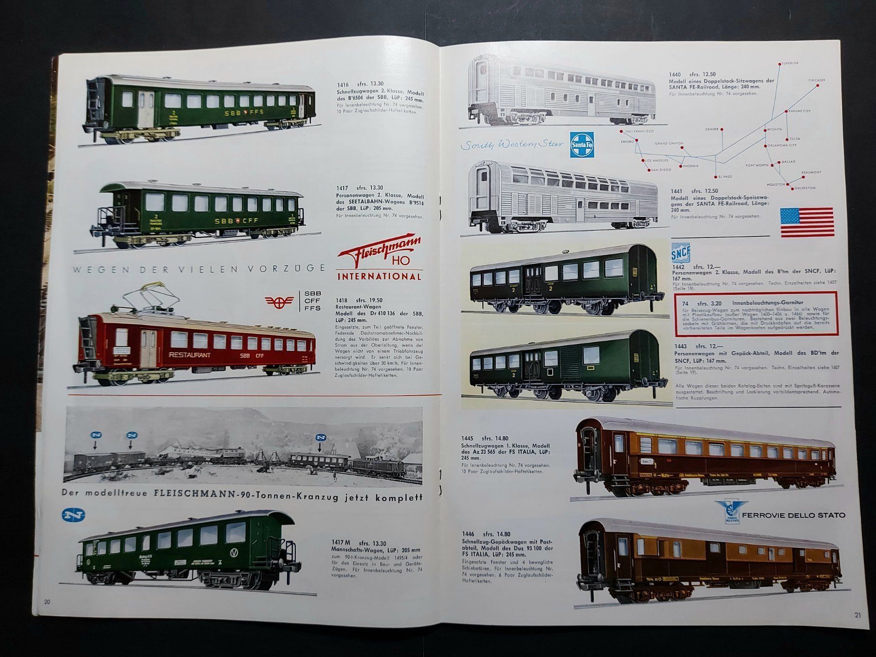 Fleischmann Dokumente: Fleischmann Katalog H0 1966/67 – Gebraucht aus Spreitenbach von aspen11 5