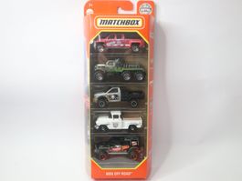 Matchbox 5er Set Chevrolet Dodge Ram GMC Steepside Jeep
