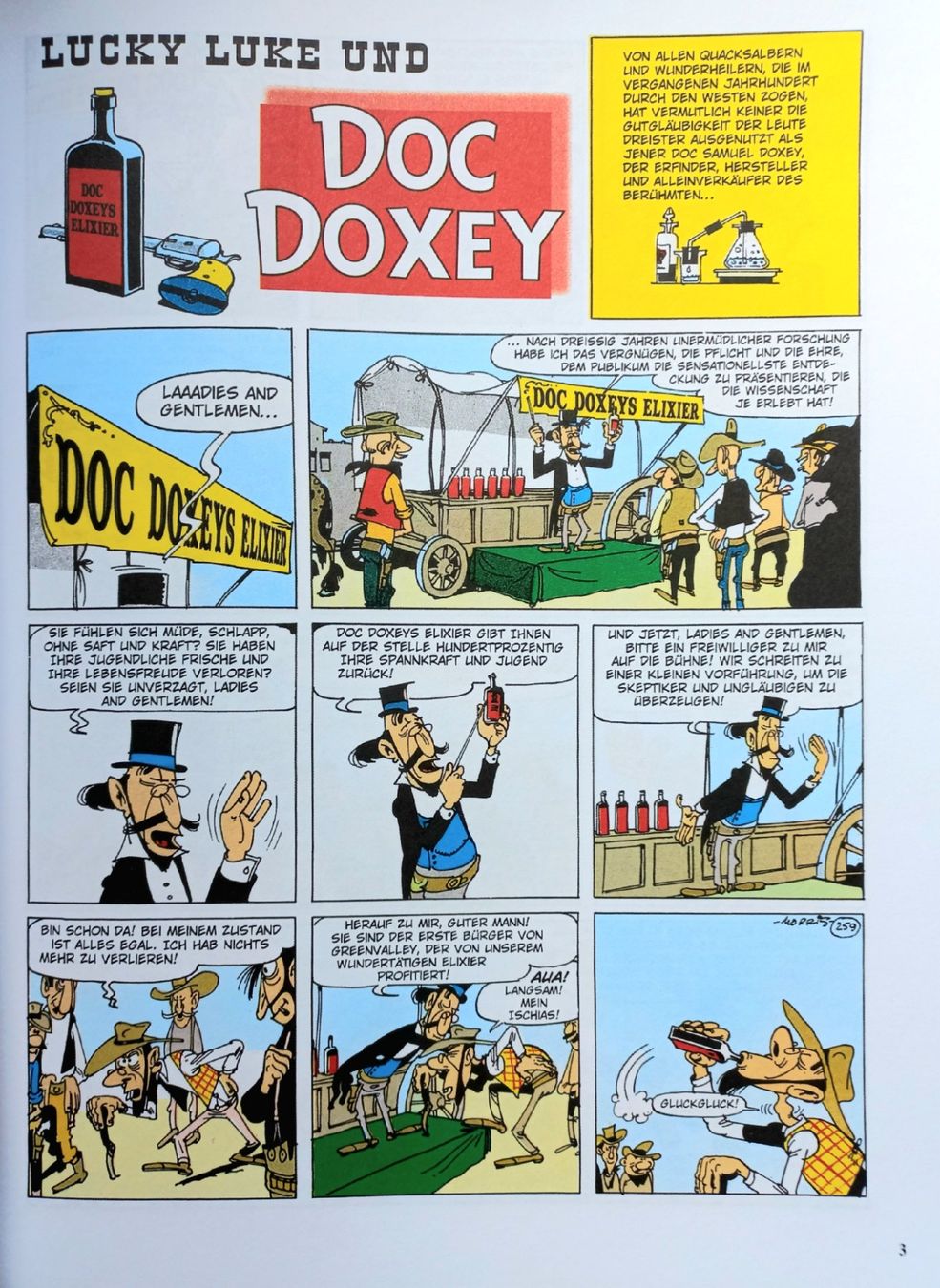 Fumetti: Comic - Lucky Luke 86 - Das Elixier von Doc Doxey – Nuovo (secondo la descrizione) da Niederuzwil venduto da lubimaja 1
