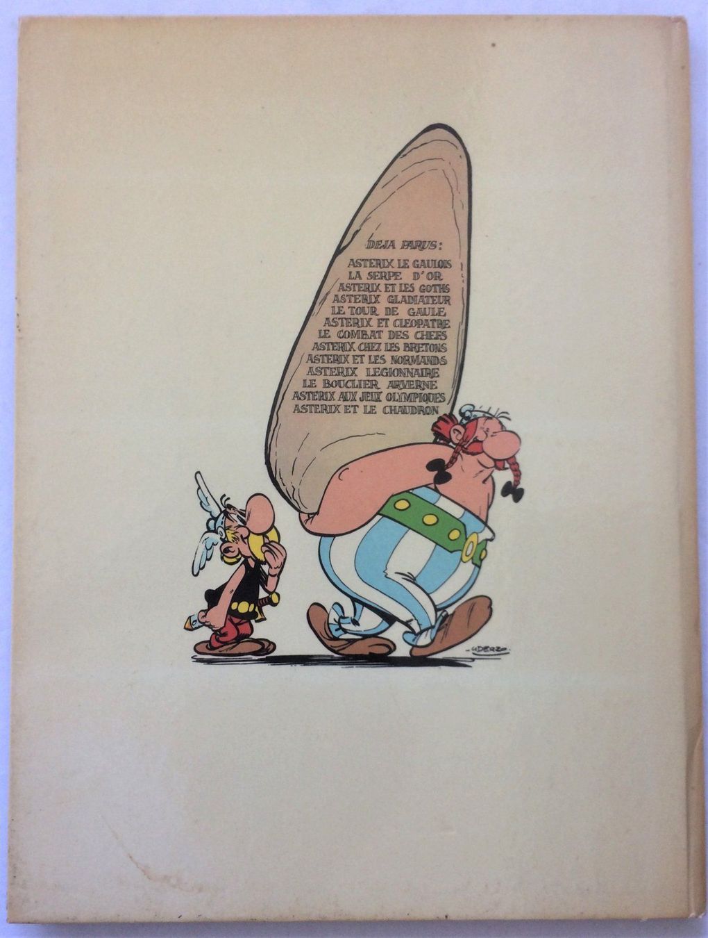 Fumetti: Astérix et le chaudron - EO - 1969 – Usato da Schaffhausen venduto da durruti 5