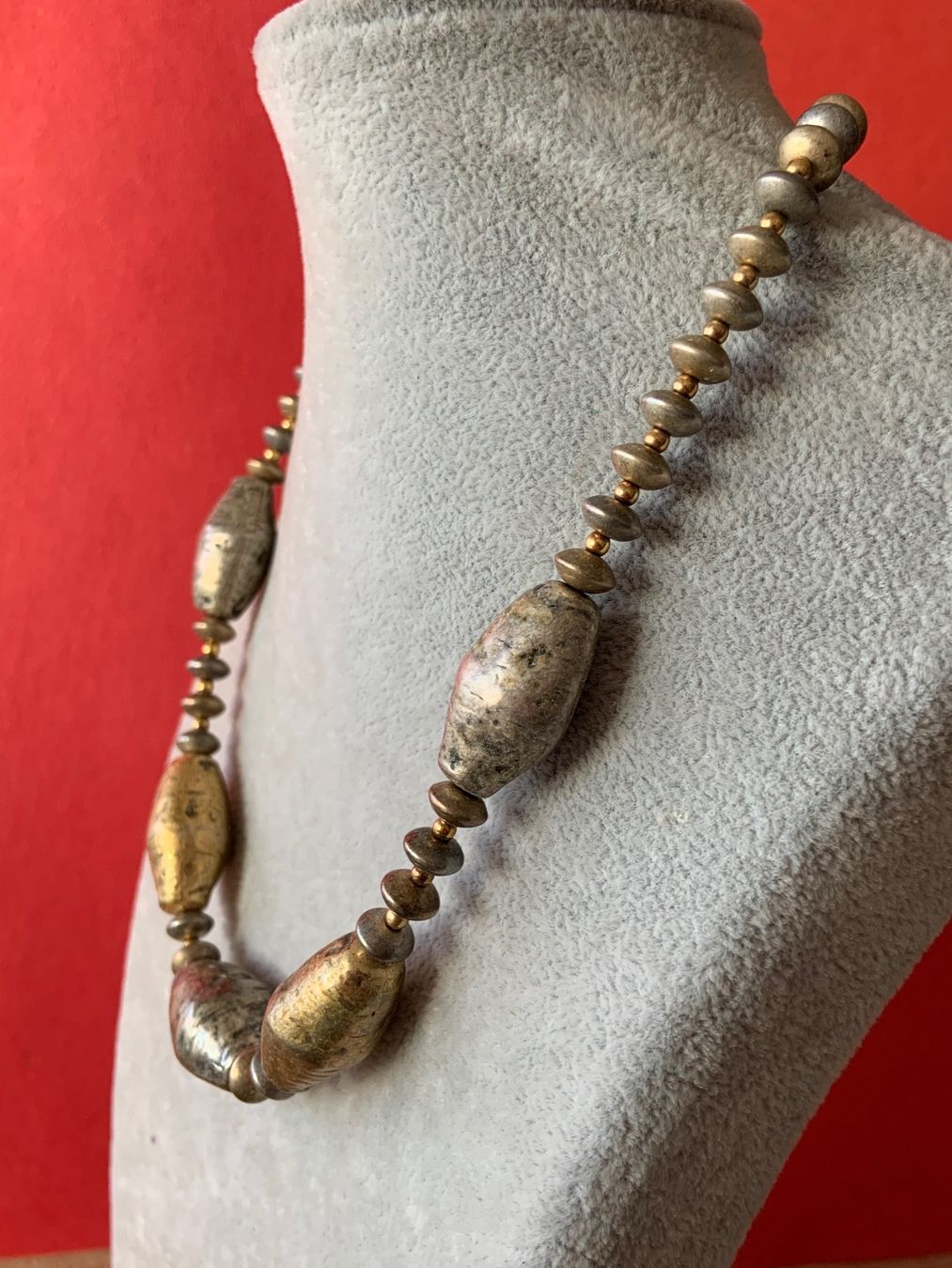 Catenine: Kette Festlich gold-silber (45cm) – Usato da Laufen venduto da belleskulptur 1