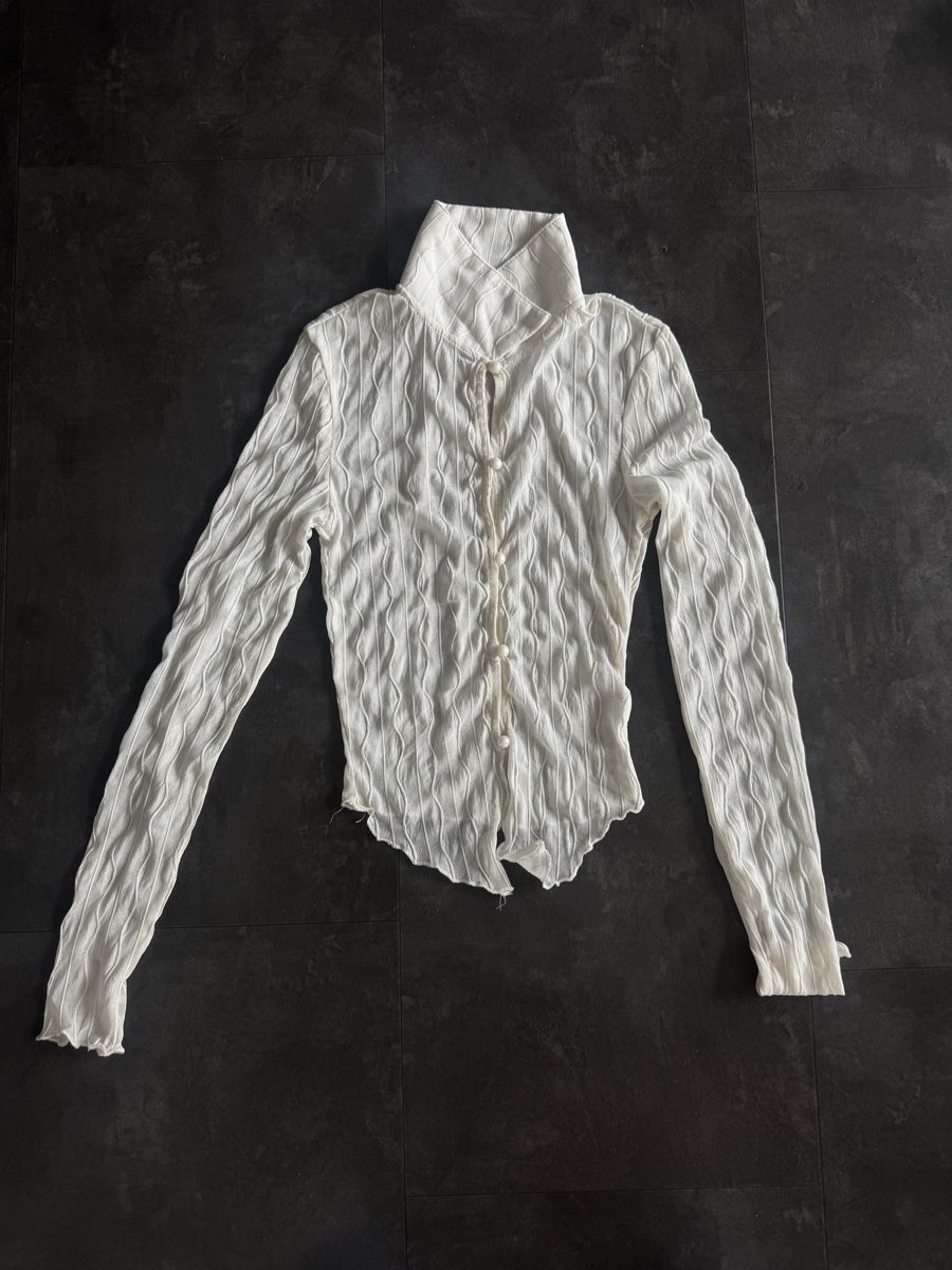 Blusen: Elegant Mesh Blouse - coquette – Neu (gemäss Beschreibung) aus Zürich von forestF4iry
