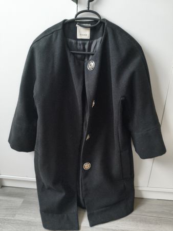 Cappotto nero pinko