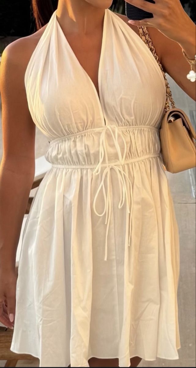 H&M Kleider: Kleid weiss Grösse M neuwertig – Neu (gemäss Beschreibung) aus Langenthal von raz_q7jm 3
