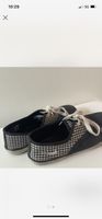Nike Schuhe, schwarz/weiss Kariert, 37