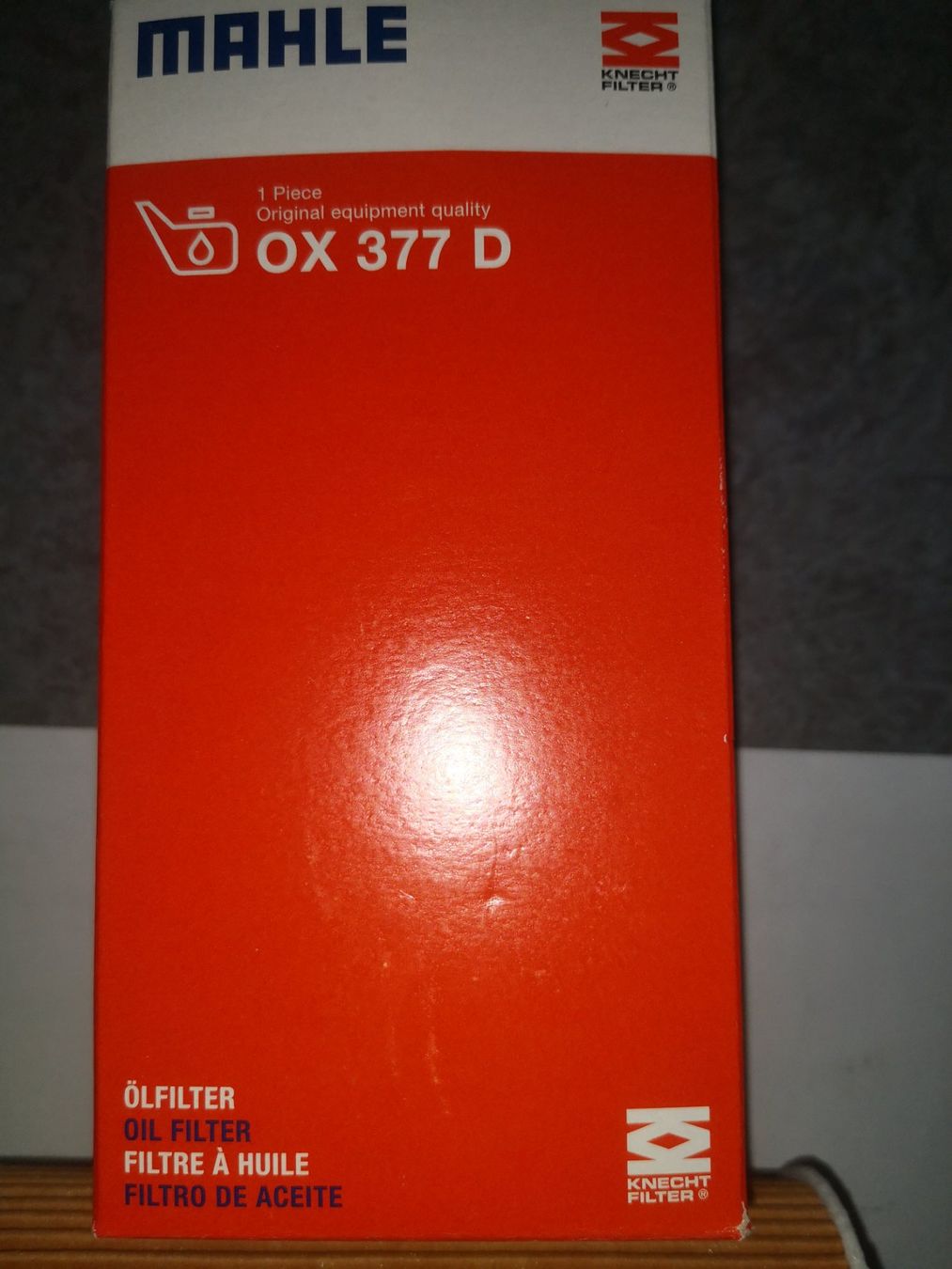 Filter: Filter  OX 377D – Neu und originalverpackt aus Lostorf von rubileo 2