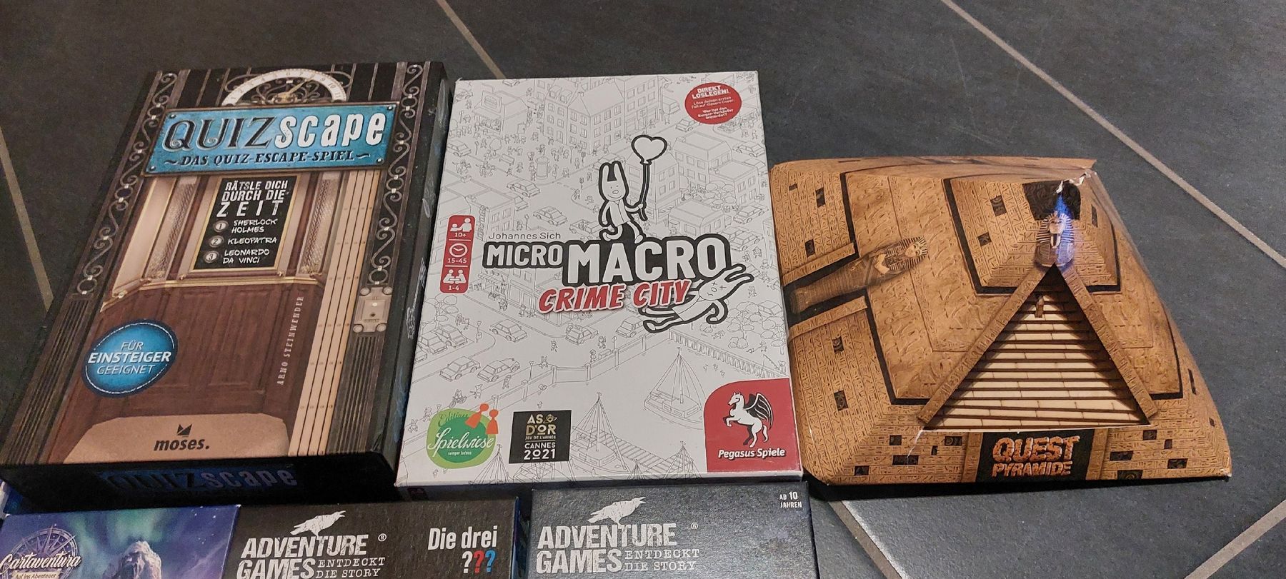 Giochi: Riesen Escape/Rätselspiele Set, gratis Versand – Usato da Dozwil venduto da strubiottca 2