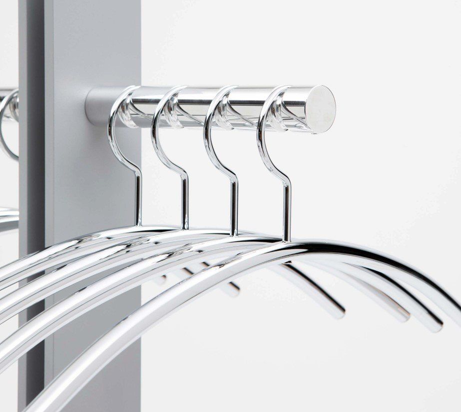 Kleiderbügel: KLEIDERBÜGEL CHROME DESIGNERSTÜCK VON CASCANDO – Neu (gemäss Beschreibung) aus Winterthur von dennisalexander
