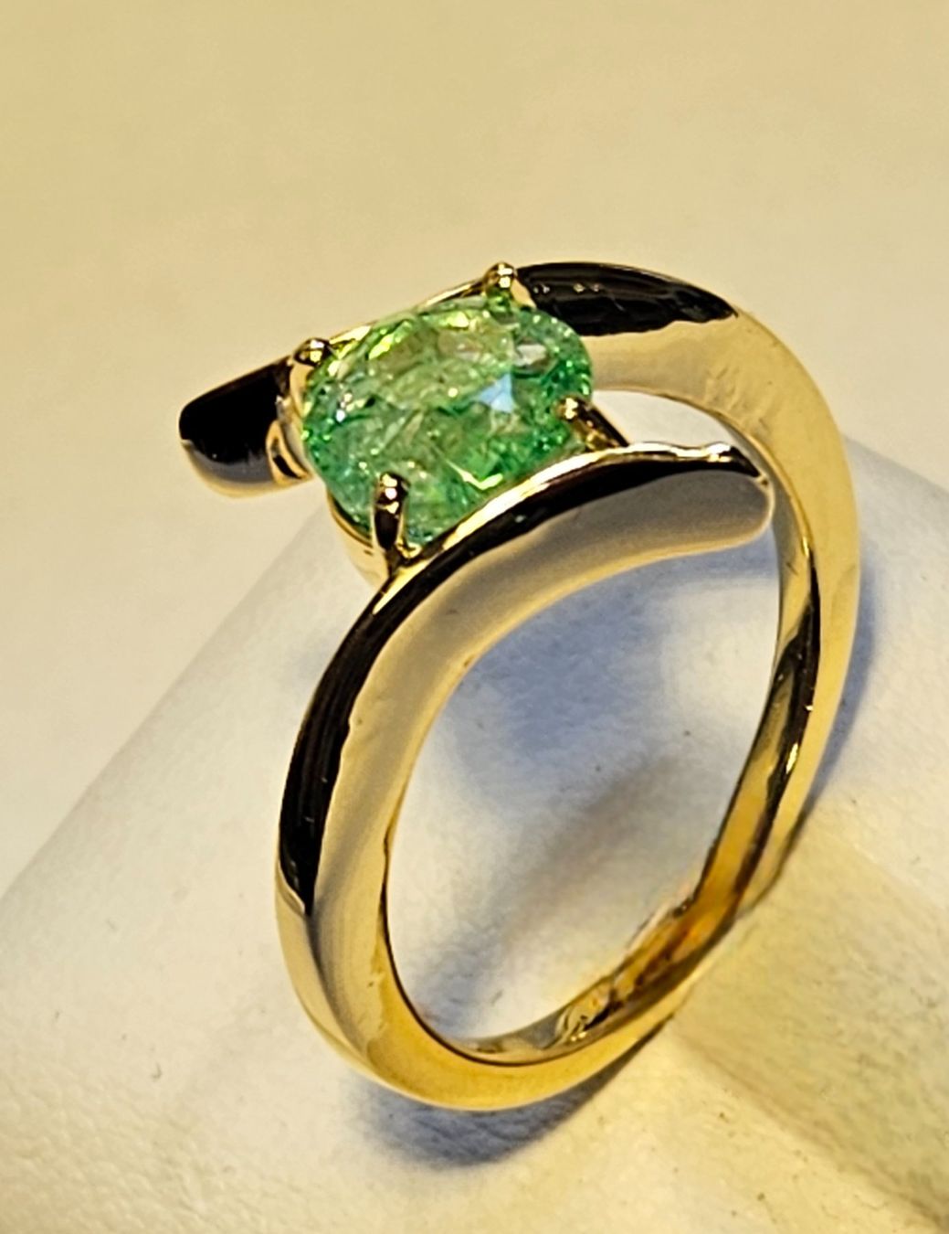 Anelli: Fingerring mit smaragd – Nuovo (secondo la descrizione) da Zürich venduto da adriben 4