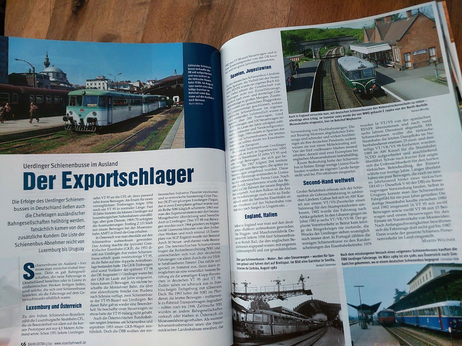 Riviste & Magazine: Bahn Extra - Uerdinger Schienenbusse – Usato da Schönenwerd venduto da Steidi 7