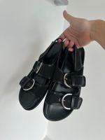 Zara schwarze Sandalen Gr. 39