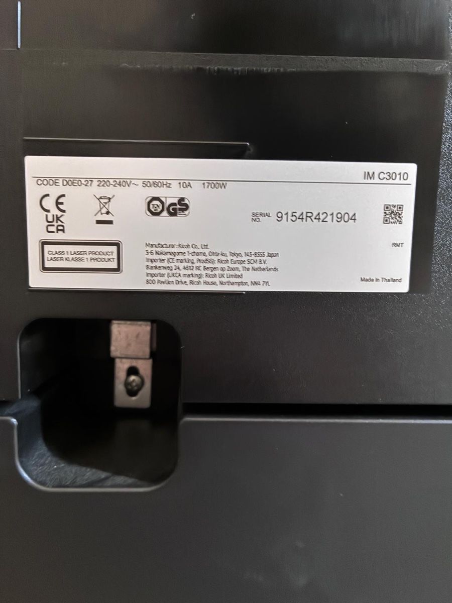 Ricoh Stampanti: Farblaserdrucker Ricoh IM C3010 – Usato da Erschwil venduto da mel_65cm 1