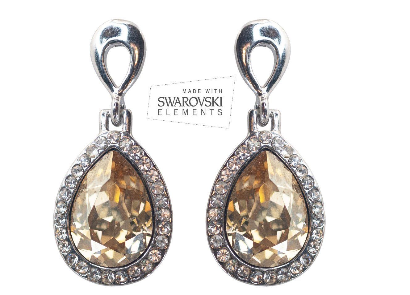 Ohrringe & -stecker: Ohrstecker mit Swarovski Elements – Neu und originalverpackt aus Bottenwil von anh_5brz