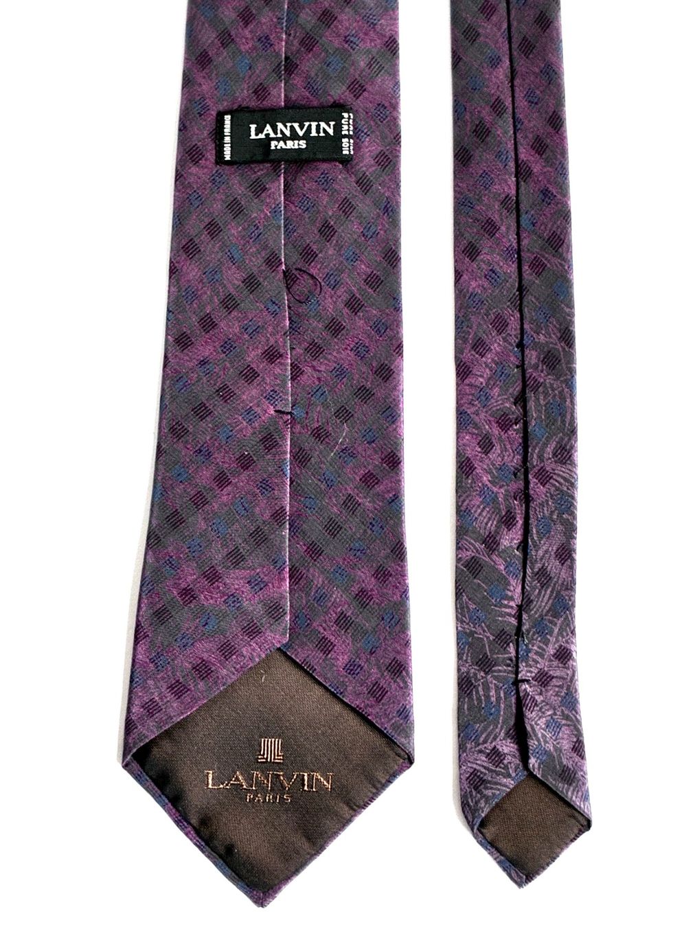 Lanvin Cravatte: LANVIN Paris Seidenkrawatte – Usato da Kloten venduto da Nephty 7