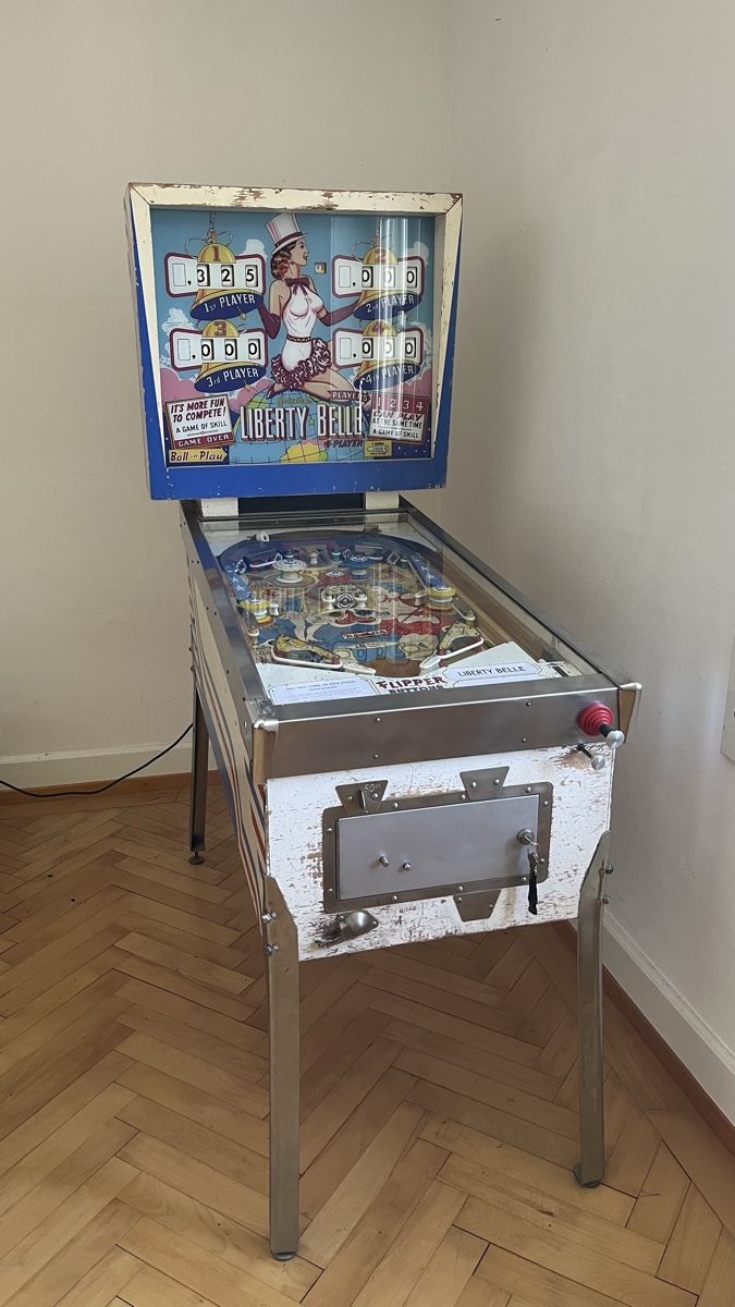 Flipper: Flipper Gottlieb Liberty Belle 1962 – Usato da Zürich venduto da mac1963mac 7